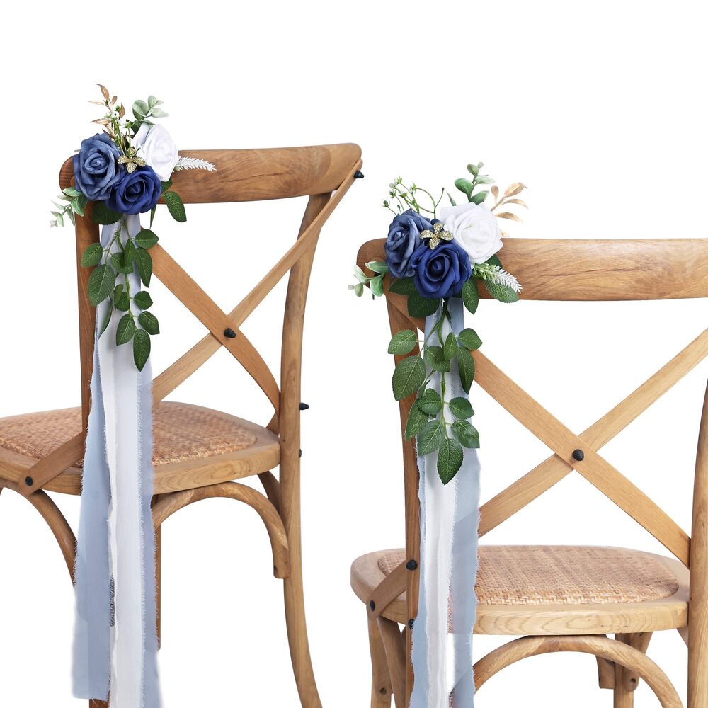 2342 Wedding Aisle Decorations for Wedding Ceremony Set of 10 Pew Flowers